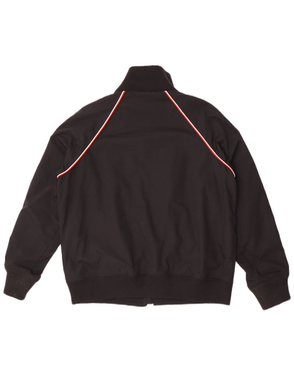 Jack & Jones Herren-Bomberjacke mit Grafik, UK 42, XL, Schwarz, Polyester