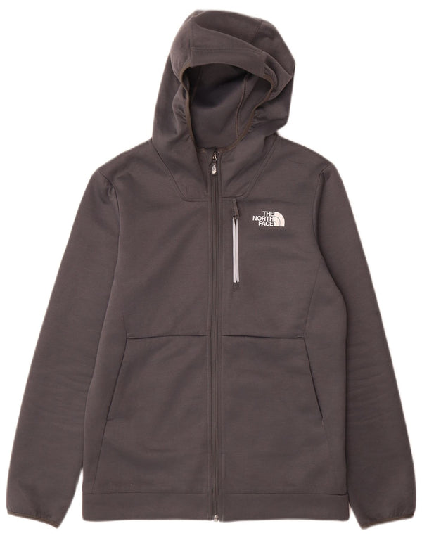 The North Face Jungen-Kapuzenpullover mit Reißverschluss, 15–16 Jahre, 2XL, graues Polyester