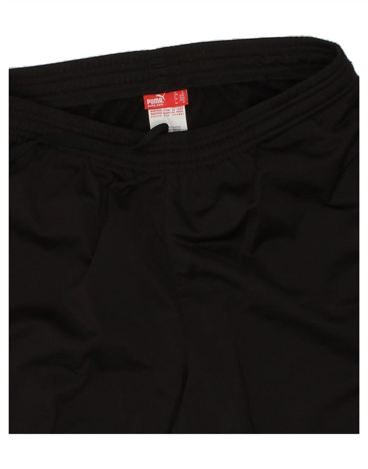 PUMA Mens Tracksuit Trousers Medium Black Polyester Vintage Puma and Second-Hand Puma from Messina Hembry 