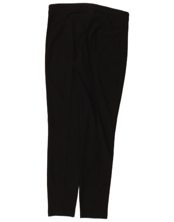 Benetton Damen Skinny Freizeithose UK 12 Medium W32 L30 Schwarz Polyester