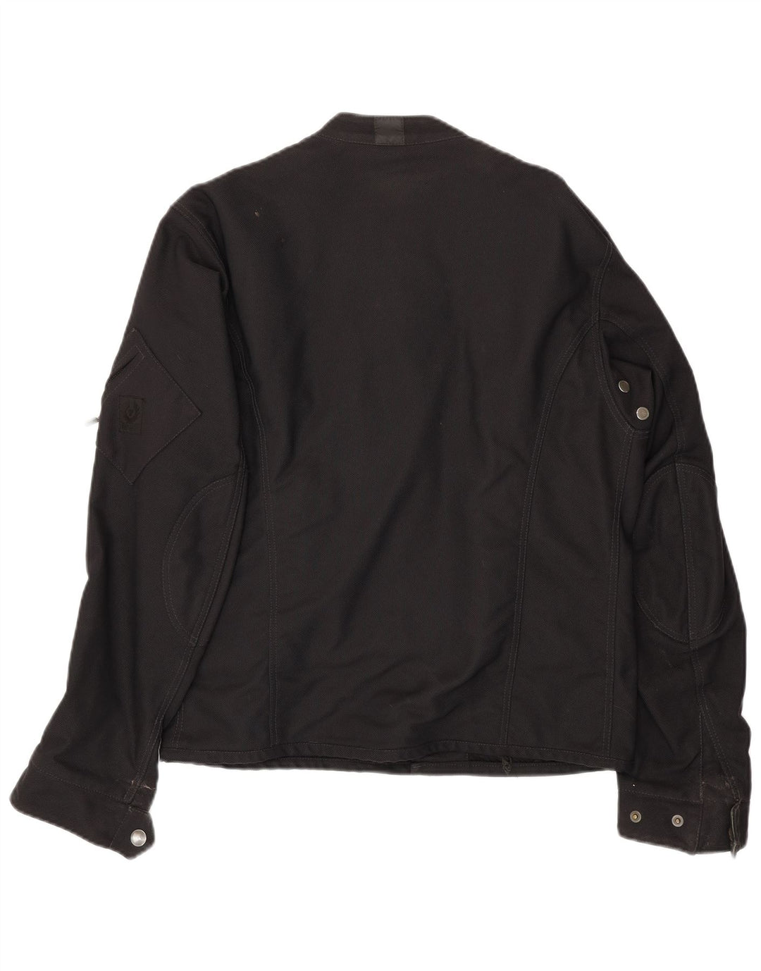 BELSTAFF Mens Bomber Jacket UK 40 Large Black Nylon