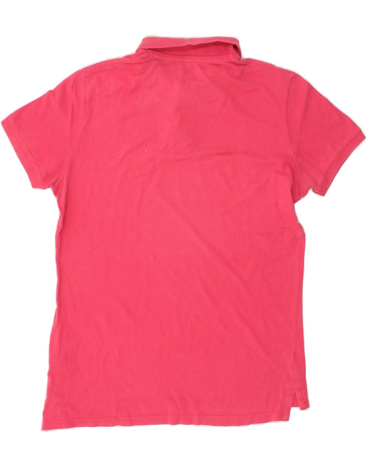 DIADORA Mens Polo Shirt Large Pink Cotton Vintage Diadora and Second-Hand Diadora from Messina Hembry 