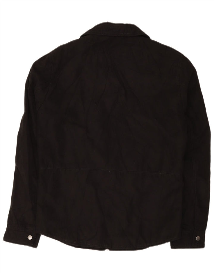 Jack & Jones Herren Utility Jacke UK 36 Small Schwarz