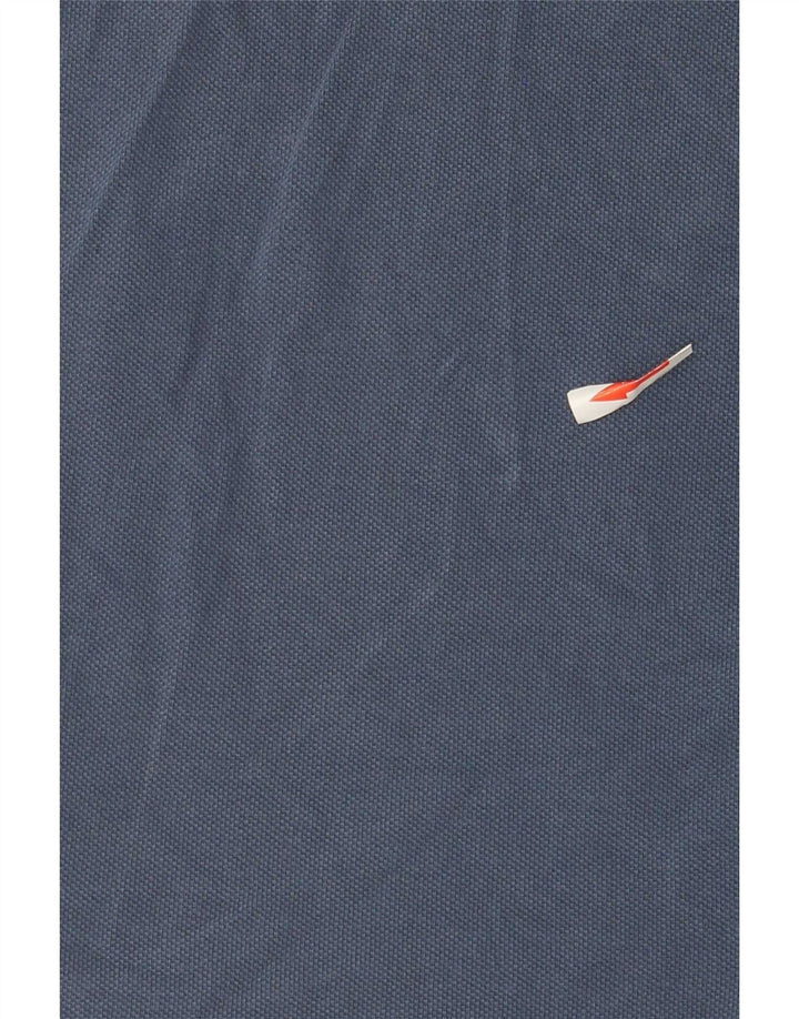 Timberland Herren-Poloshirt mit normaler Passform, mittelblaue Baumwolle