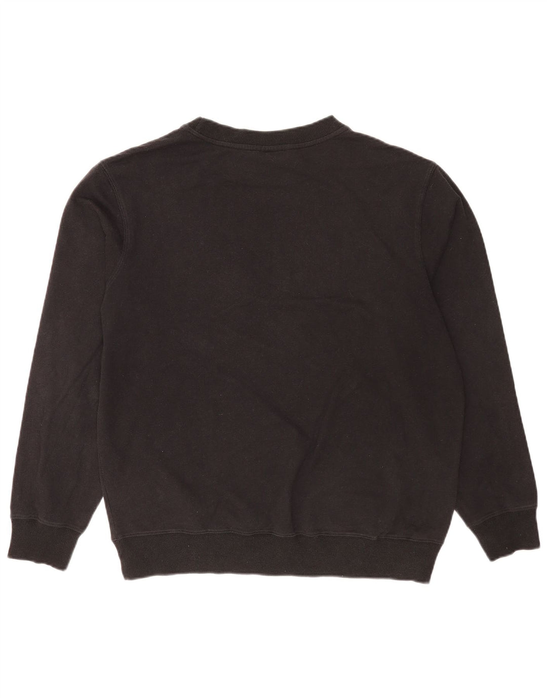 Fila Herren-Sweatshirt mit Grafik, groß, aus schwarzer Baumwolle
