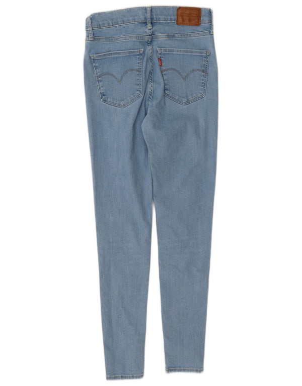 Levi's Damen 720 High Rise Super Skinny Jeans W26 L28 Blaue Baumwolle