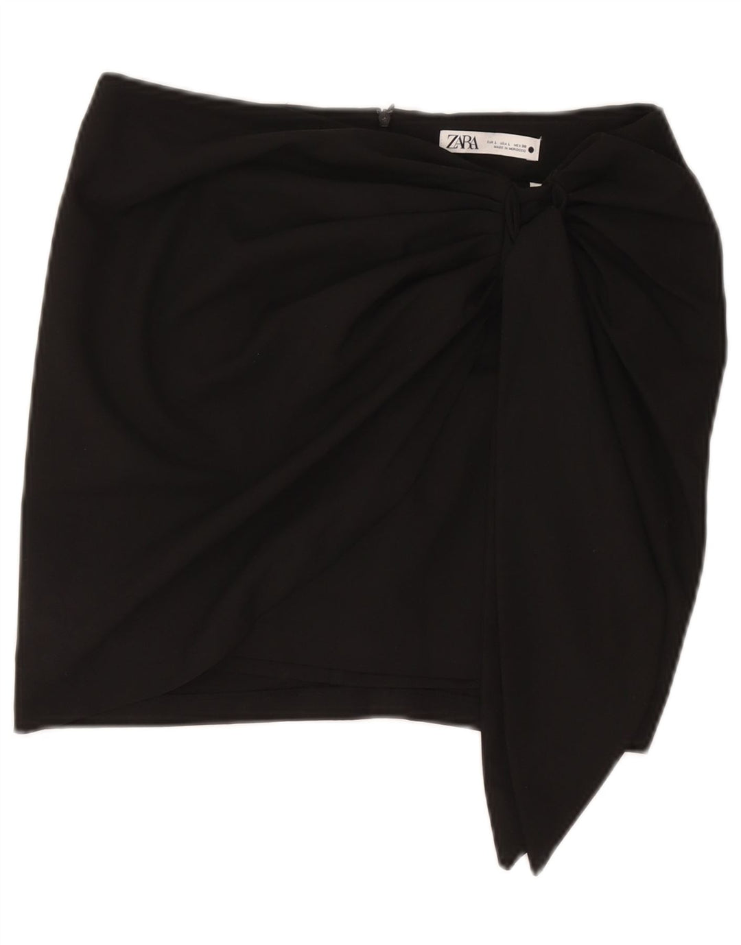 Zara Damen Minirock Large W30 Schwarz