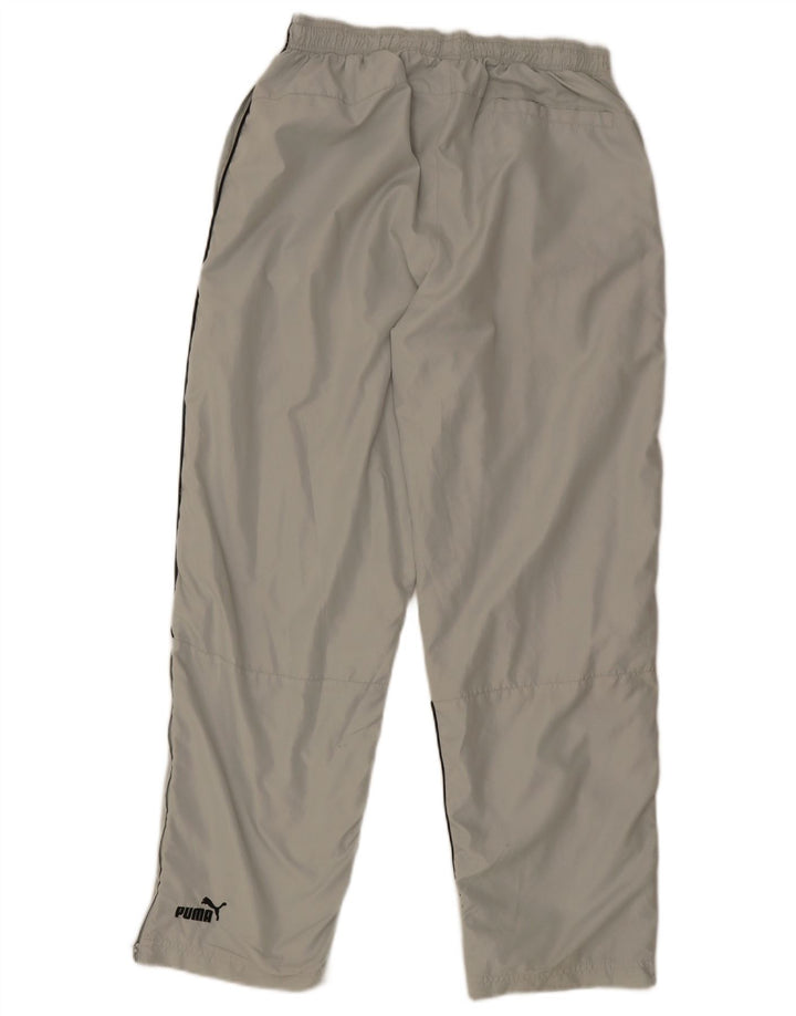 Puma Herren-Trainingsanzug, groß, grau, Polyester