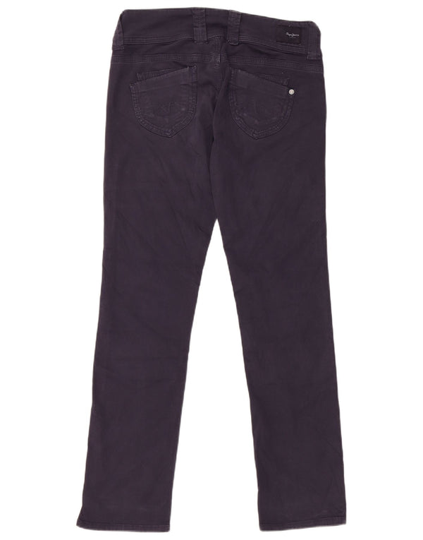 PEPE Jeans Damen Venus Low Waist Freizeithose W29 L30 Marineblau