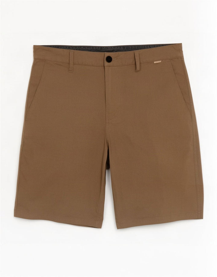 Hurley Herren-Chinoshorts W30 Mittelbeigefarbenes Polyester