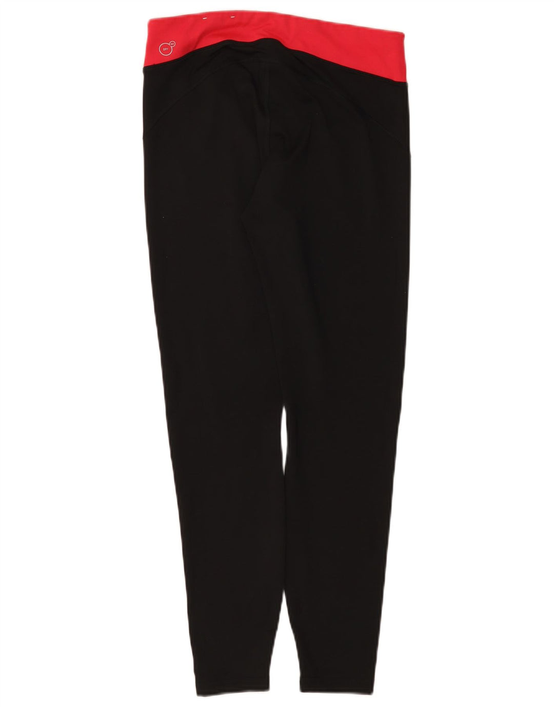 Puma Damen Leggings UK 14 Large Schwarz Colourblock Polyester