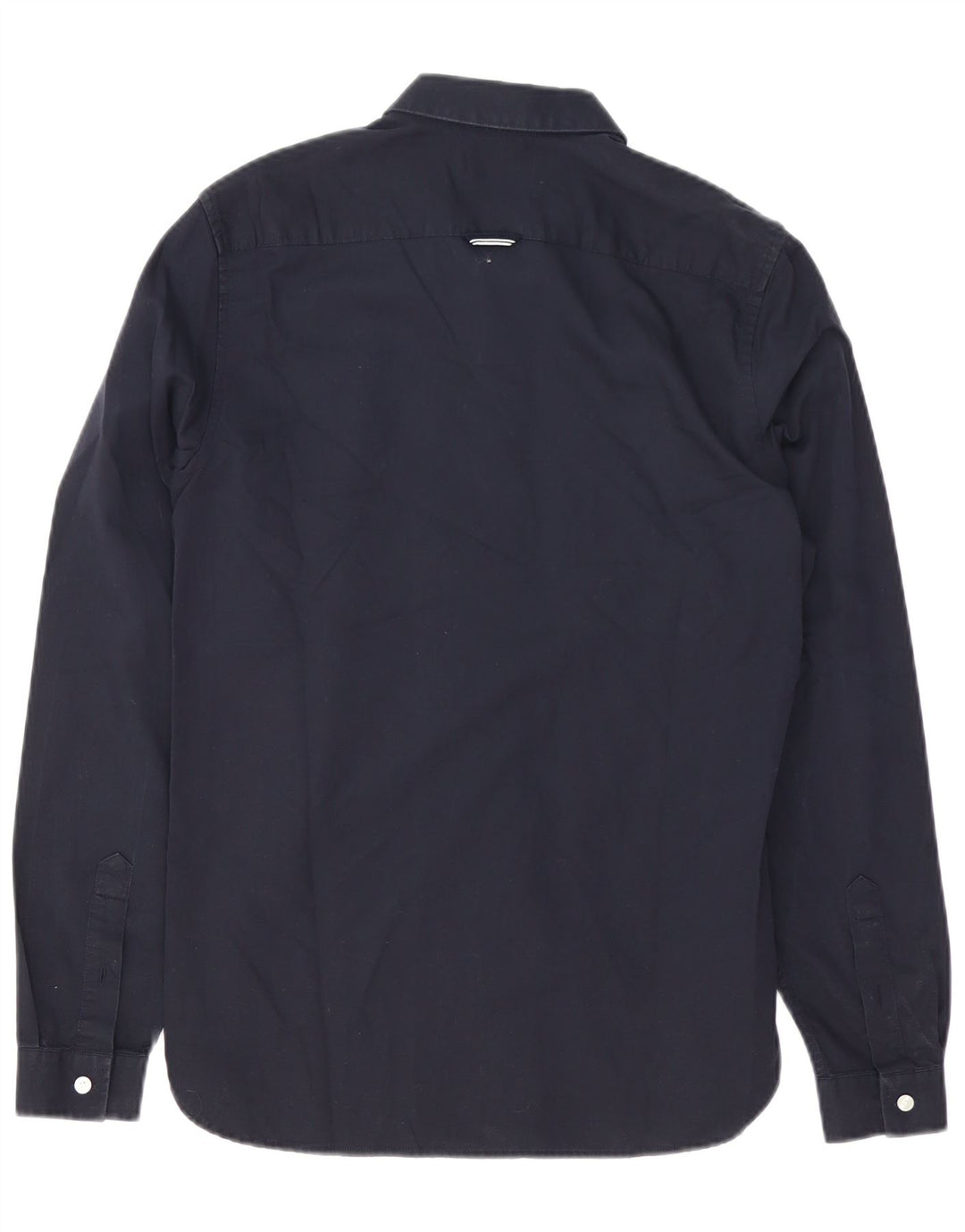Fred Perry Herrenhemd, klein, marineblau, Baumwolle