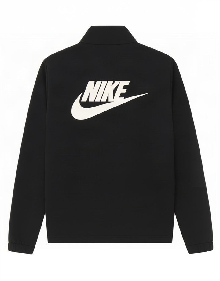 Nike Jungen-Trainingsanzugoberteil mit Grafik, 10–11 Jahre, mittleres schwarzes Polyester