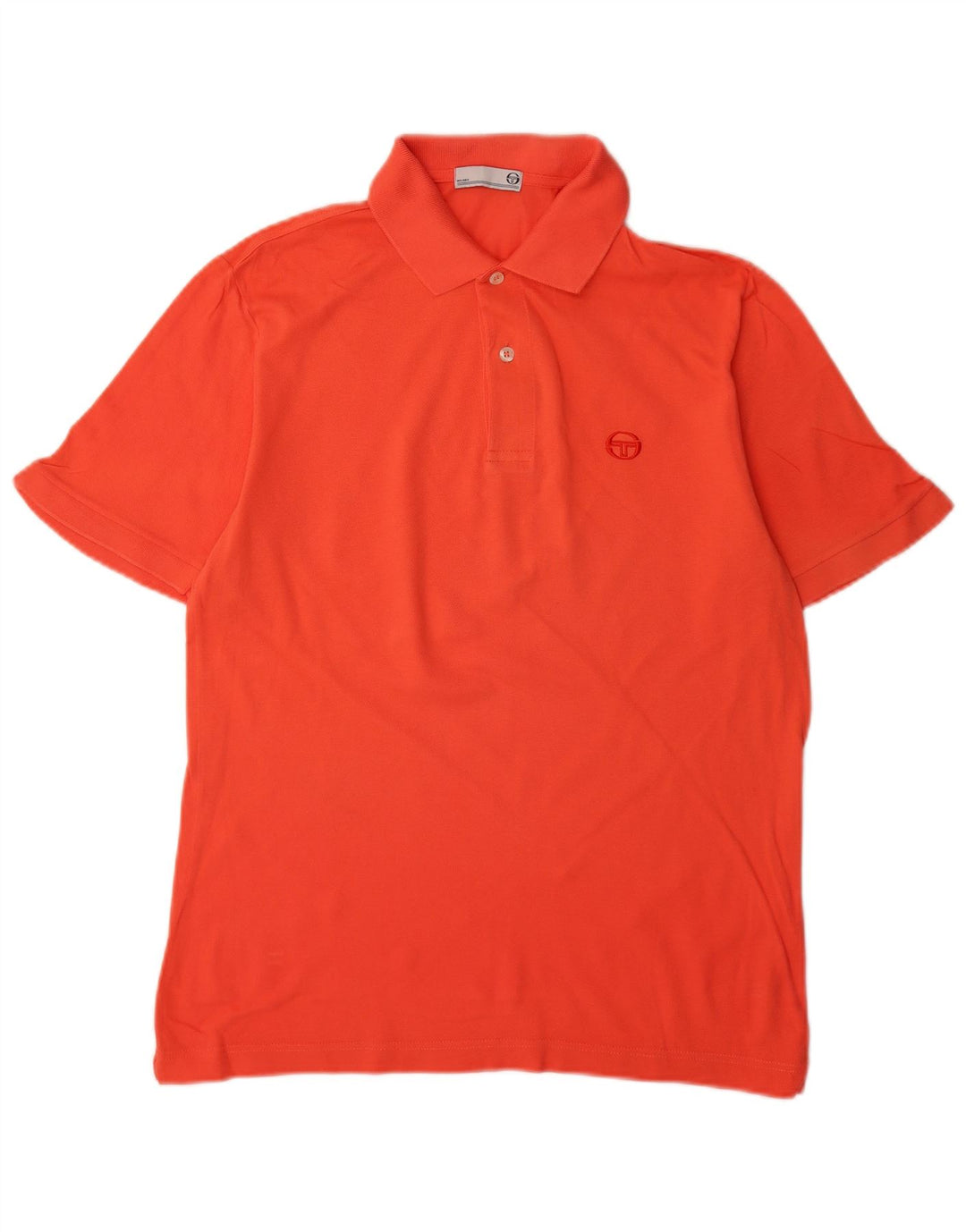 SERGIO TACCHINI Herren Poloshirt IT 48 Mittelorange Baumwolle