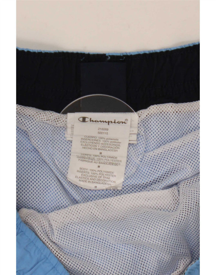 Champion Herren-Badeshorts aus mittelblauem Polyamid