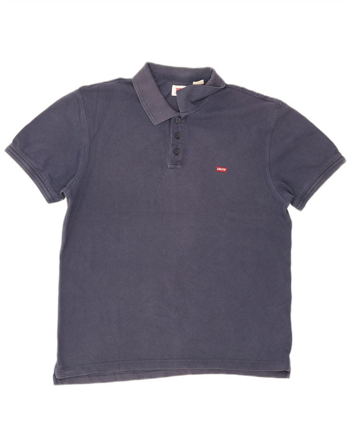 Levi's Herren-Poloshirt, groß, marineblau, Baumwolle