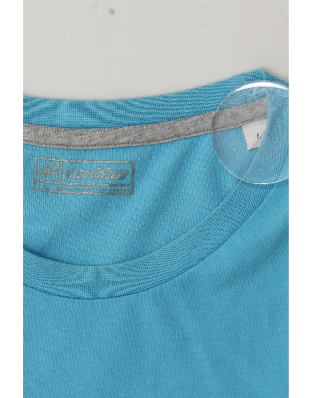 LOTTO Herren-T-Shirt mit Grafik, Größe L, Blau