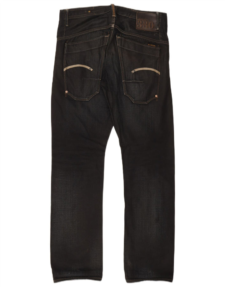 G-Star Herren Slim Jeans W33 L33 Schwarz