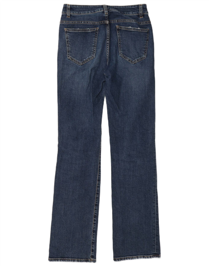 8 by Yoox Damen Bootcut Jeans W28 L32 Blau