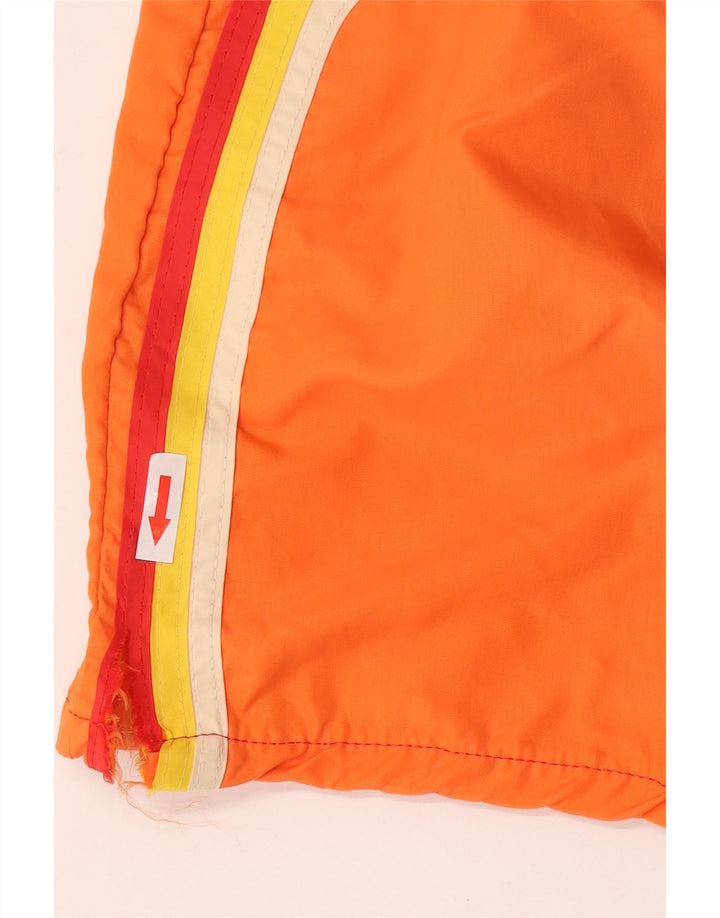 Sundek Herren-Badeshorts, groß, orangefarbenes Nylon