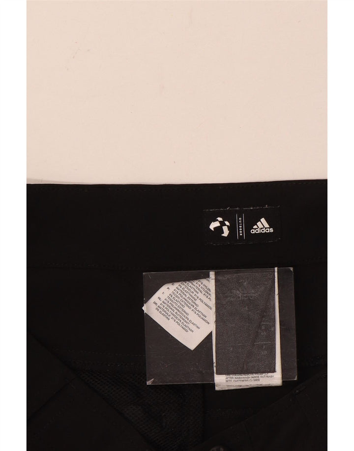 Adidas Herren Cargo Shorts W36 Großes schwarzes Nylon