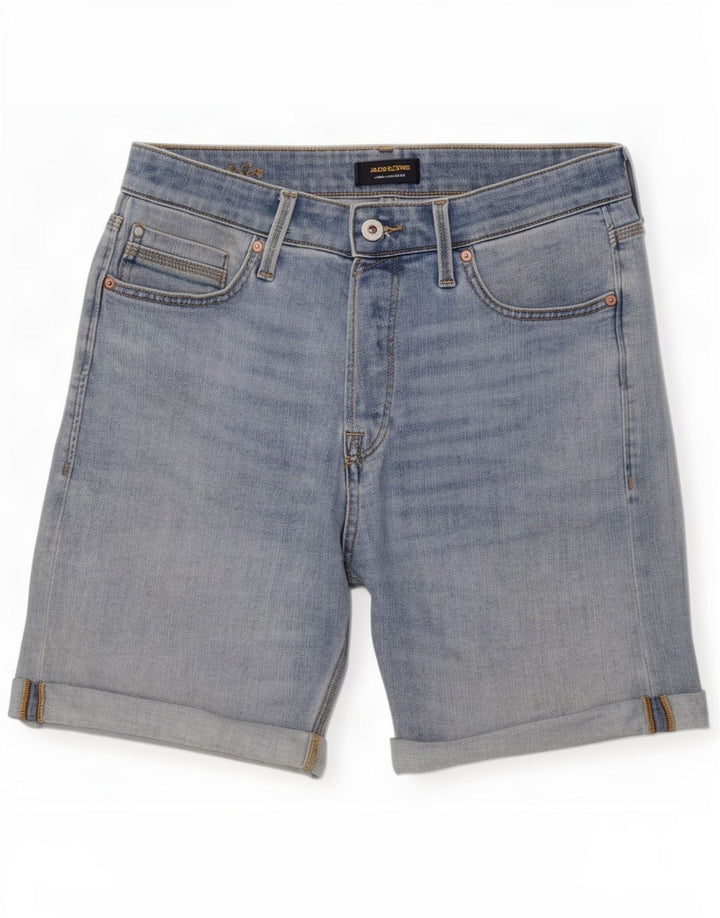 Jack & Jones Herren-Jeansshorts, Größe S, W29, Blau, Baumwolle