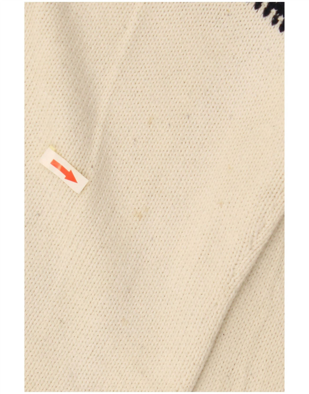 RALPH LAUREN Damen-Pullover mit U-Boot-Ausschnitt, Gr. 40, Größe L, gebrochenes Weiß