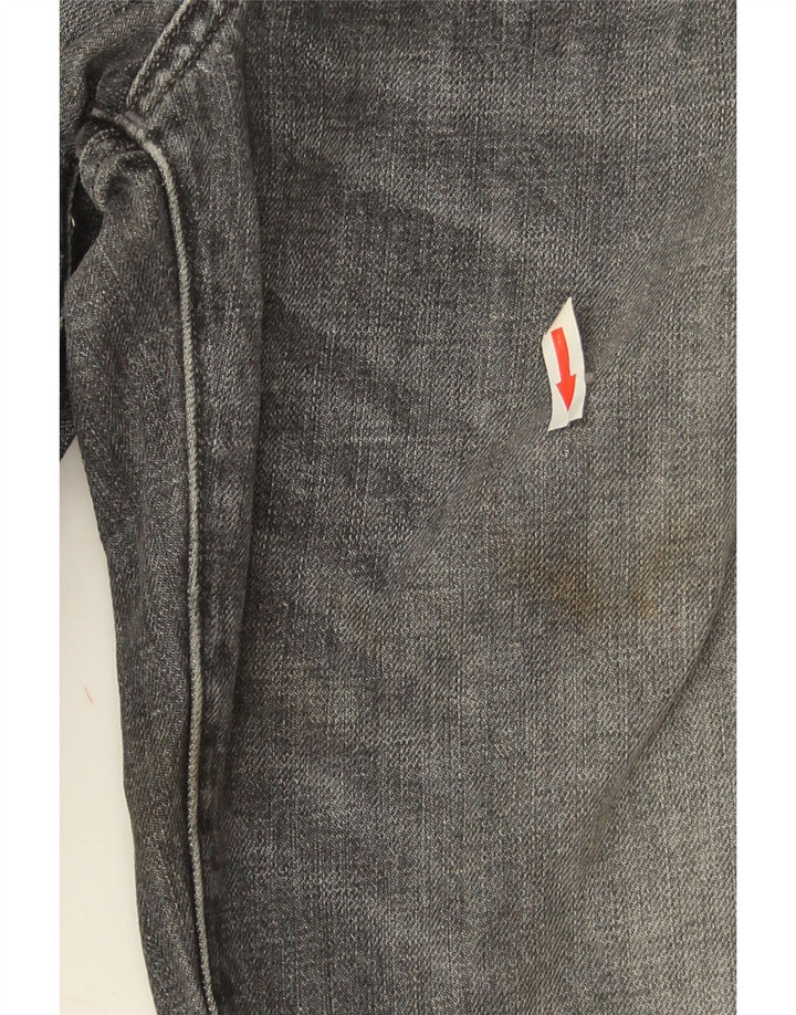 Timberland Herren Thompson Straight Jeans W34 L30 Graue Baumwolle