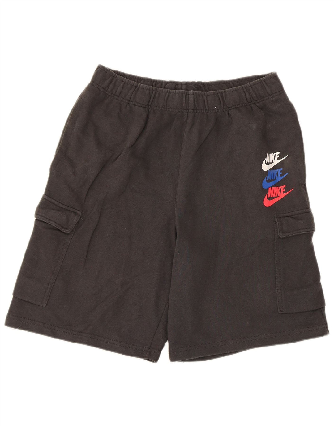 Nike Herren Graphic Cargo Sport Shorts Mittelgraue Baumwolle