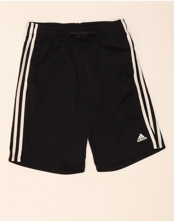 Adidas Jungen Primegreen Sportshorts 13–14 Jahre, schwarzes Polyester