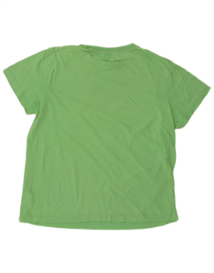 Kappa Herren Grafik-T-Shirt-Oberteil, groß, grüne Baumwolle
