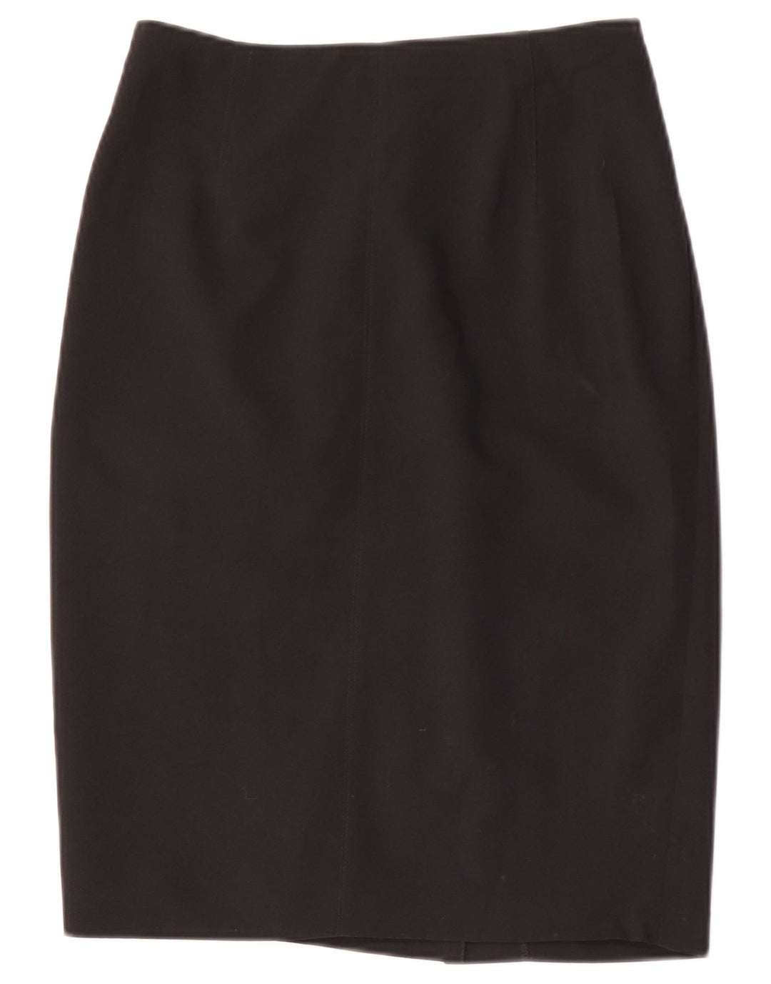 Marks & Spencer Damen Bleistiftrock UK 8 Small W28 Schwarz Polyester