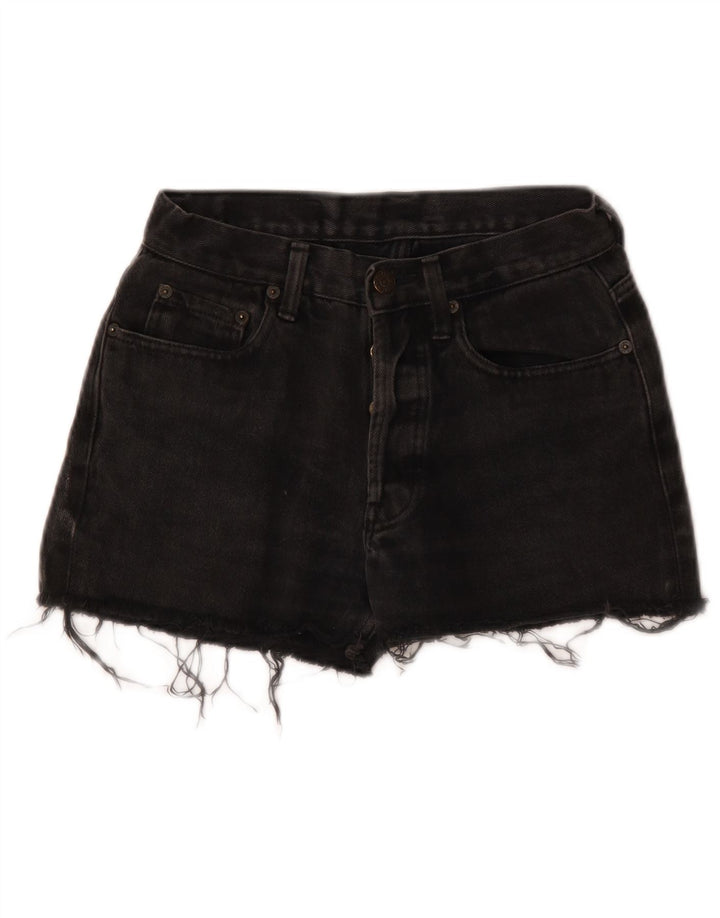 Levi's Damen 501 Denim Hot Pants W29 Mittelschwarze Baumwolle