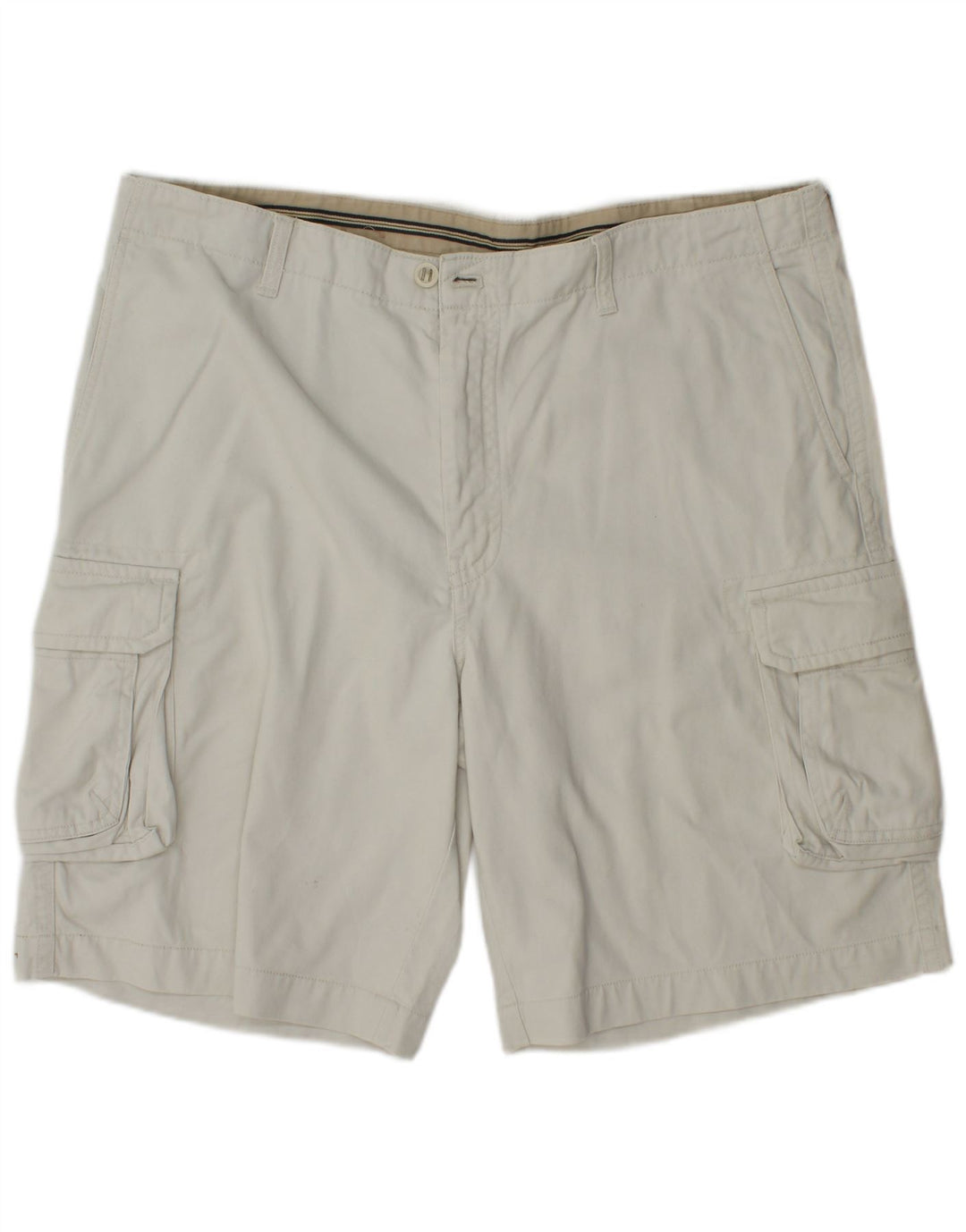 Izod Herren Cargoshorts W38 XL Weiße Baumwolle