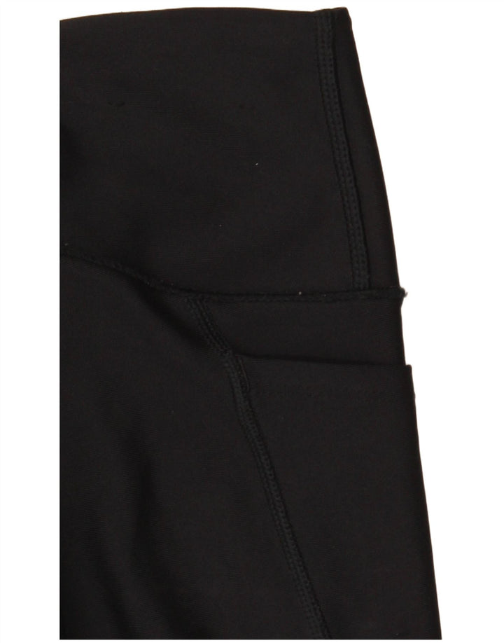 Under Armour Damen Heat Gear Leggings UK 12 Medium Schwarz