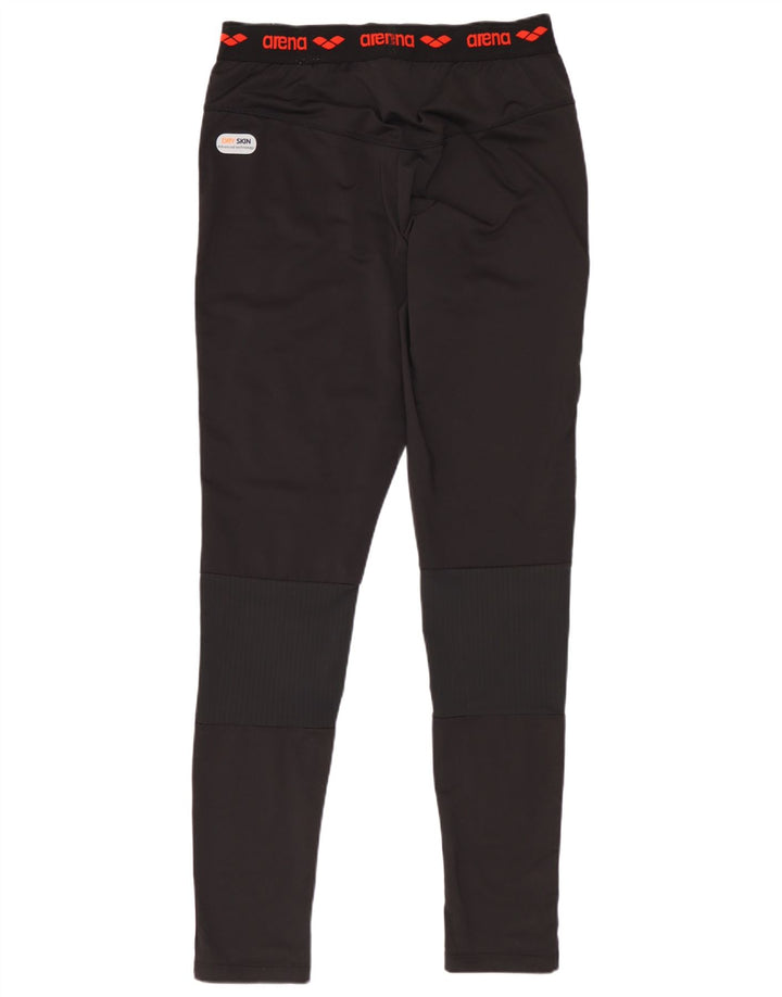 Arena Womens Graphic Leggings UK 12 Mittelschwarzes Polyester