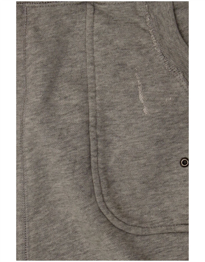 Diesel Damen Trainingshose Jogger UK 14 Mittelgraue Baumwolle