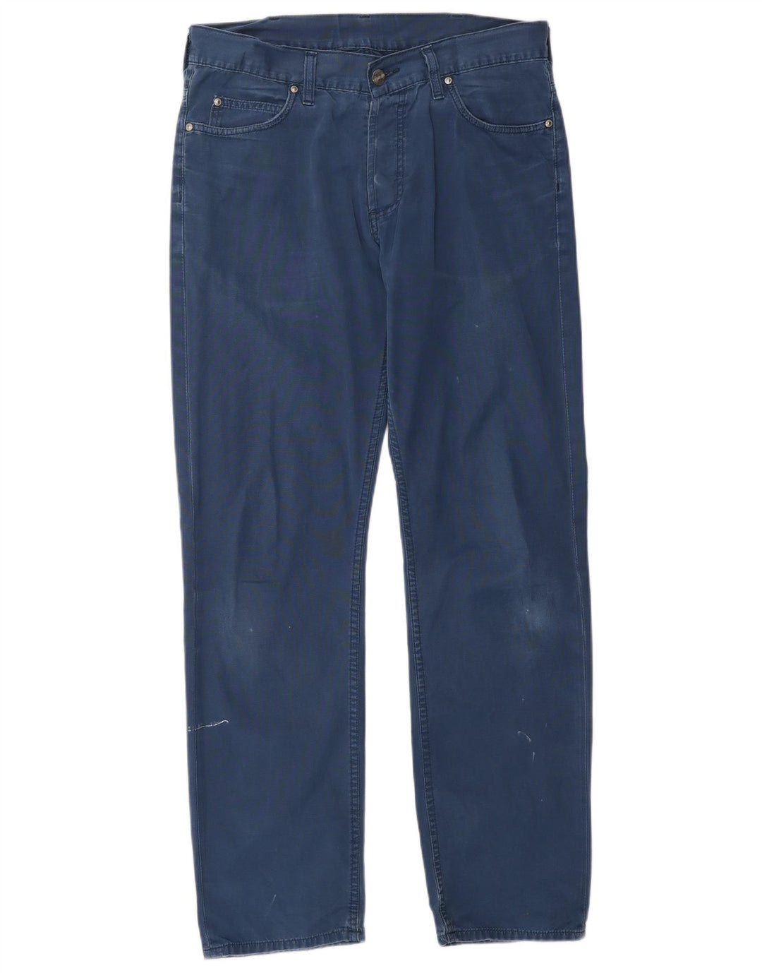 CARHARTT Herren gerade Freizeithose W32 L30 Blau