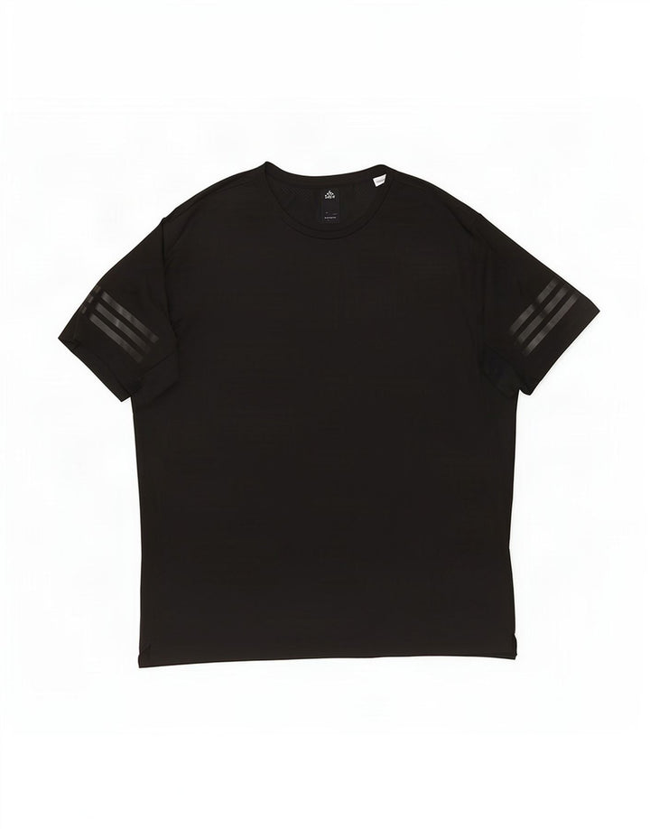 Adidas Herren Climacool T-Shirt Top Large Schwarz