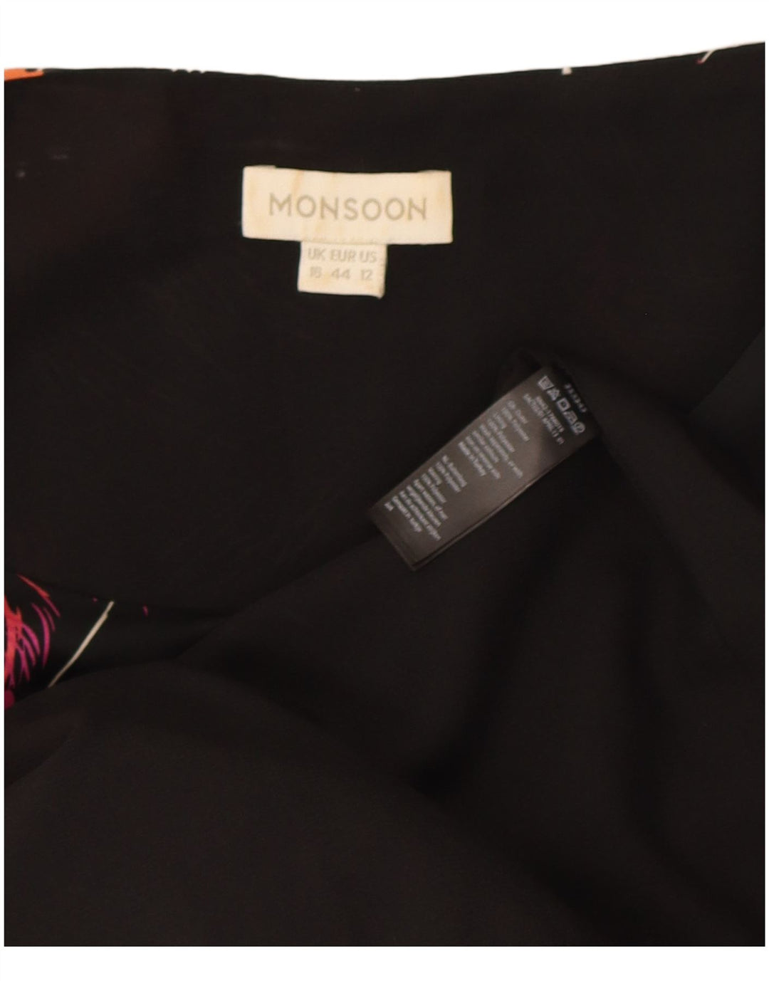 Monsoon Damen-Etuikleid, UK 46, groß, mehrfarbig, Blumenmuster, Polyester