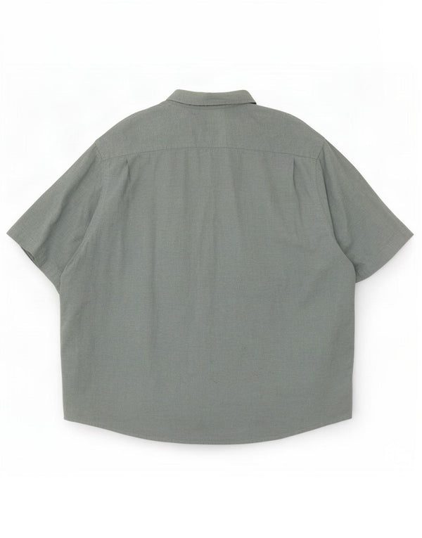 Wrangler Herren Kurzarmhemd 3XL Grüne Baumwolle