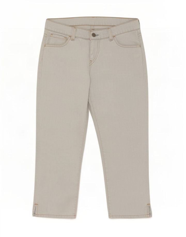 Levi's Damen Capri-Jeans W27 L22 Blaue Baumwolle