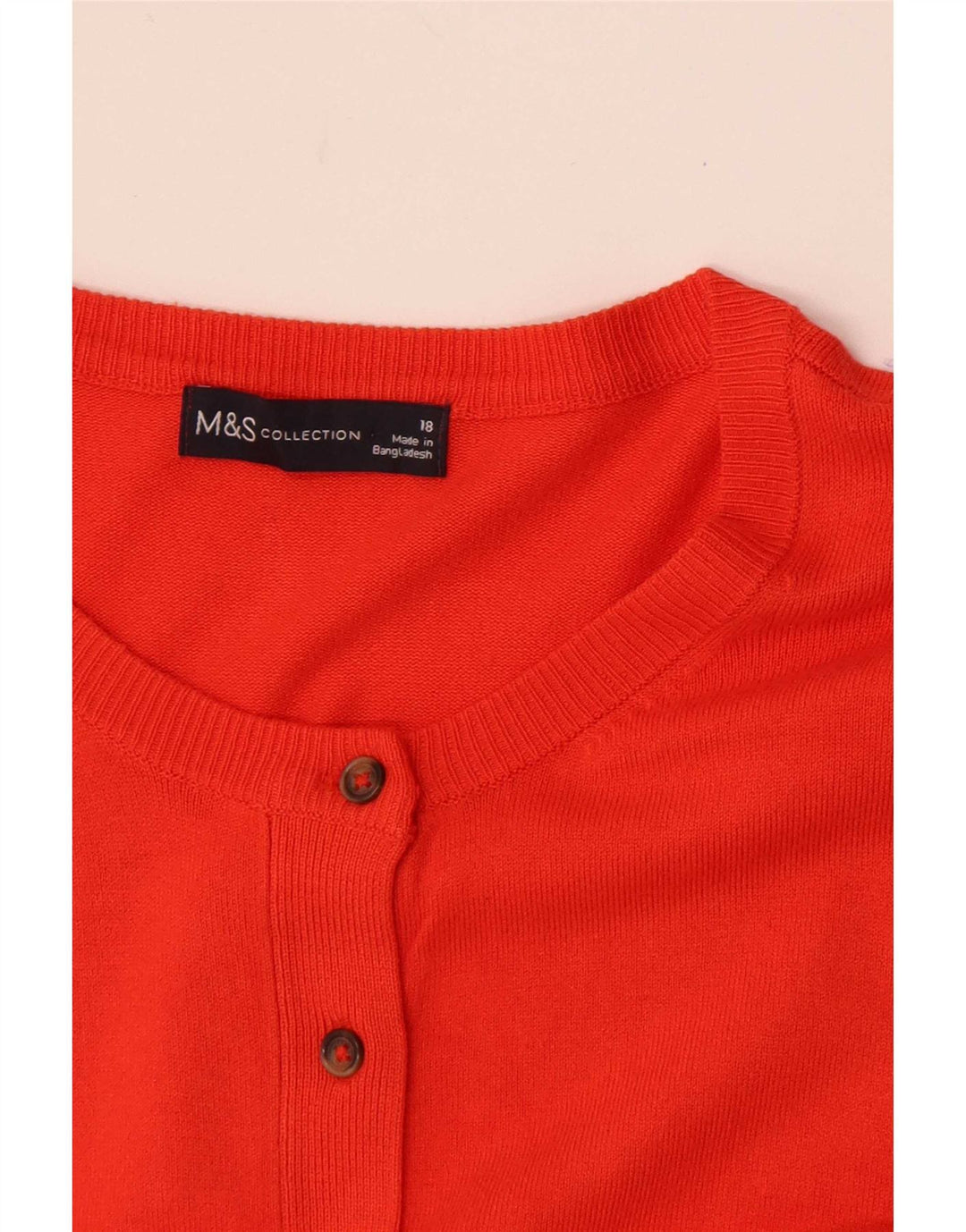 Marks & Spencer Damen Strickjacke UK 18 XL Orange