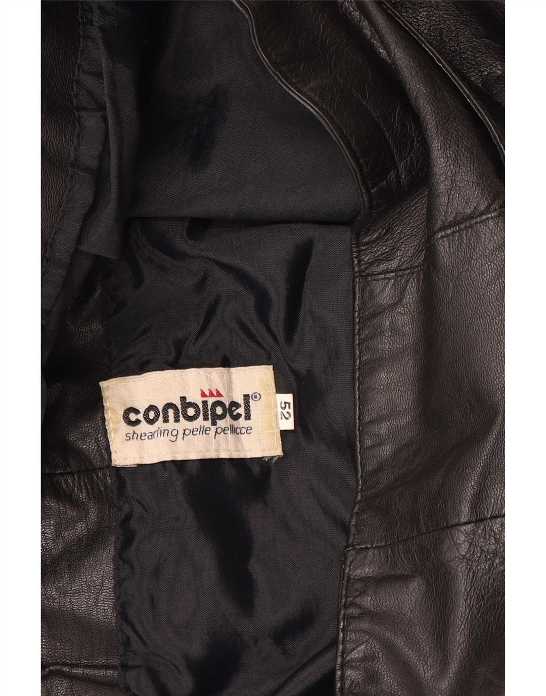 Conbipel Herren Lederweste IT 52 Large Schwarz