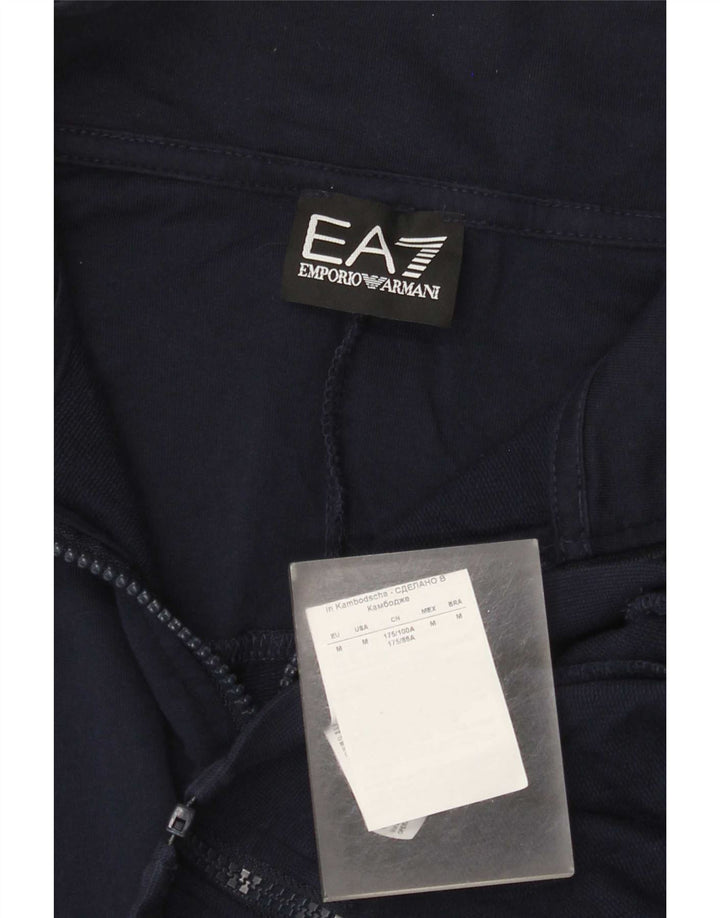 Emporio Armani Herren-Trainingsanzug-Top-Jacke, mittelgroß, Marineblau