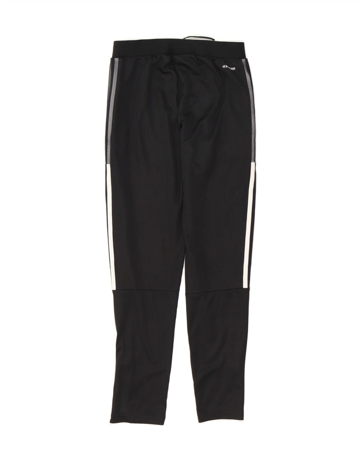 ADIDAS Mens Aeroready Tracksuit Trousers Small Black Polyester Vintage Adidas and Second-Hand Adidas from Messina Hembry 
