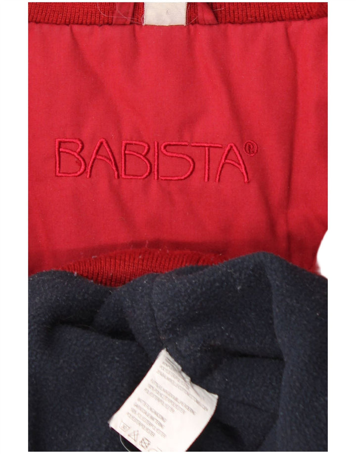 Babista Herren Bomberjacke UK 40 Large Rot Polyester