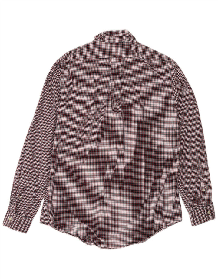 Polo Ralph Lauren Herren-Hemd mit individueller Passform, mittelgroße, mehrfarbige Gingham-Baumwolle