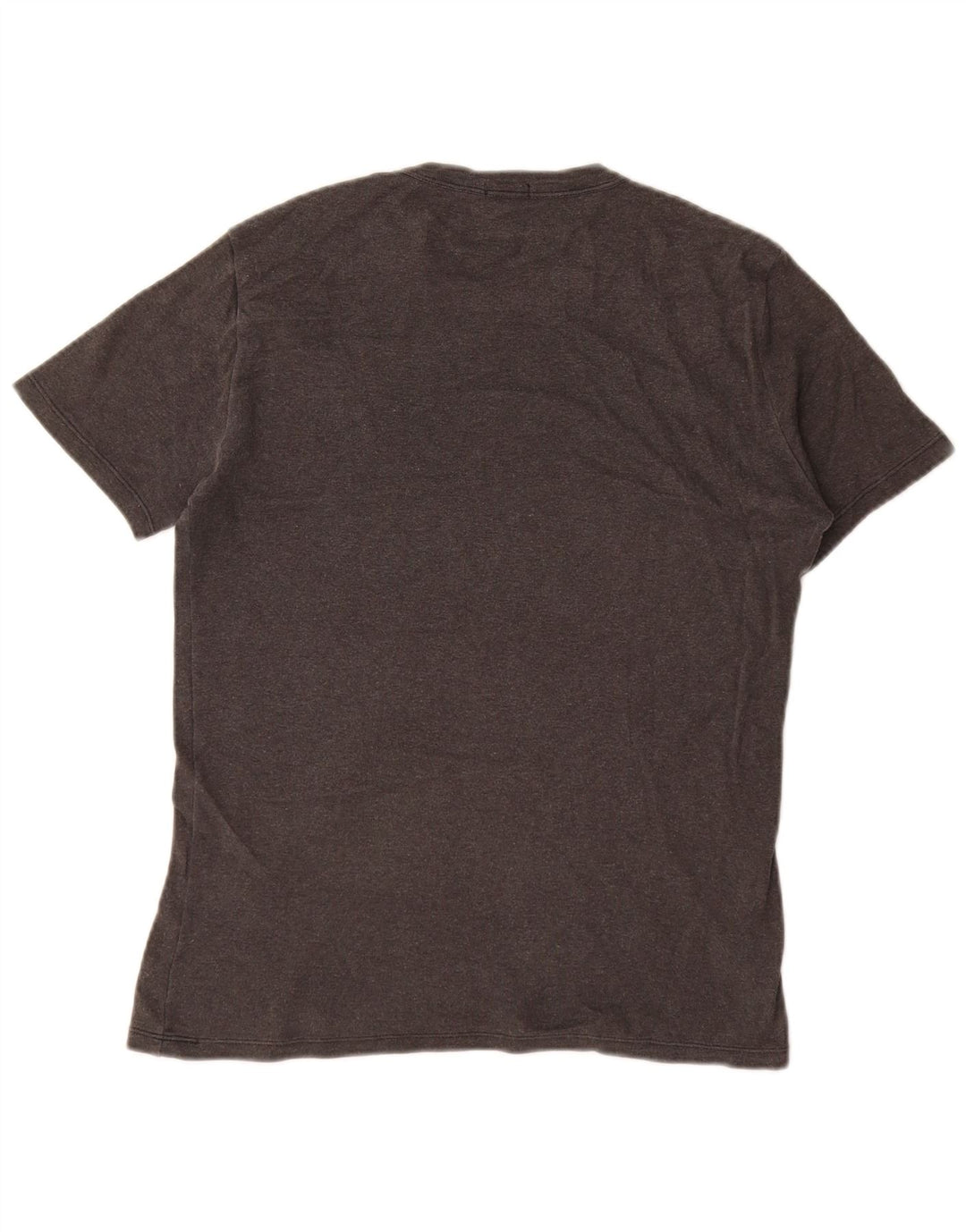 Benetton Womens Graphic T-Shirt Top UK 16 Large Grau