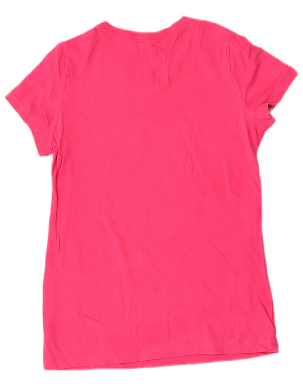 Nike Mädchen T-Shirt mit Grafik, 12–13 Jahre, Größe L, Rosa